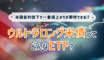 米国金利低下で一番値上がりが期待できる⁉ウルトラロング米債ってどんなETF？